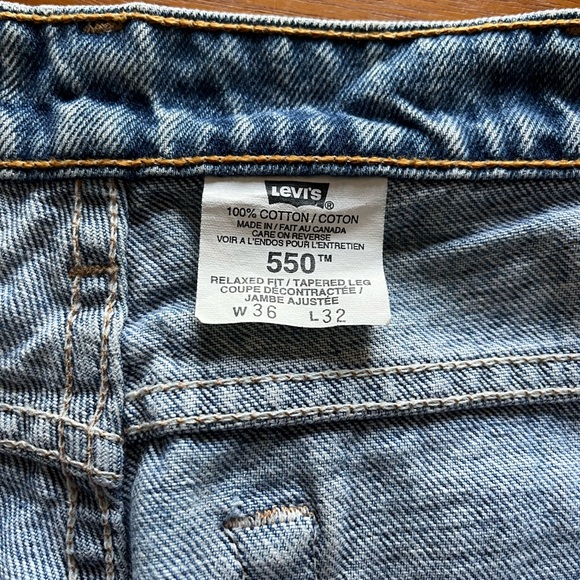Levi’s 550 jeans size 36 - Picture 6 of 6